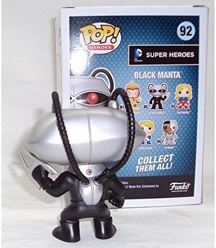 Funko POP Heroes Black Manta Action Figure