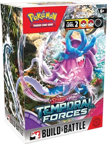 POKEMON TCG Scarlet and Violet Temporal Forces Build Battle Box