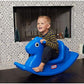 Little Tikes Rocking Horse Blue 33.00 L x 10.00 W x 17.50 H Inches