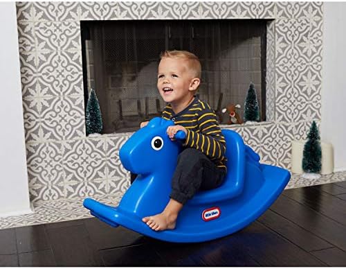 Little Tikes Rocking Horse Blue 33.00 L x 10.00 W x 17.50 H Inches