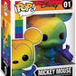 Funko POP Disney Pride - Mickey Mouse Rainbow 3.75 inches Multicolor