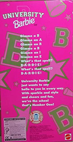 Barbie Nebraska Cornhuskers University Cheerleader