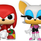 Funko Pop Sonic - Knuckles and Rouge 2pk Exc Collectable Vinyl Toy Figure - 77477