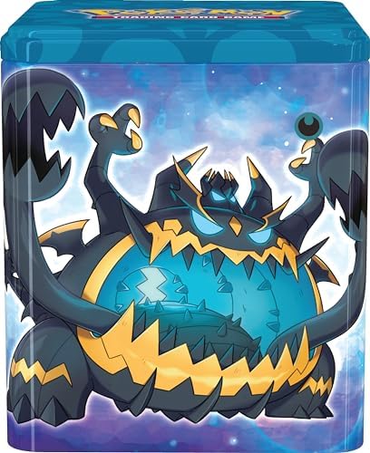 Pokemon TCG Darkness Stacking Tin - Umbreon 3 Booster Packs Coin
