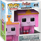 Funko Pop Television Adventure Time - Minecraft Princess Bubblegum Figure Multicolor