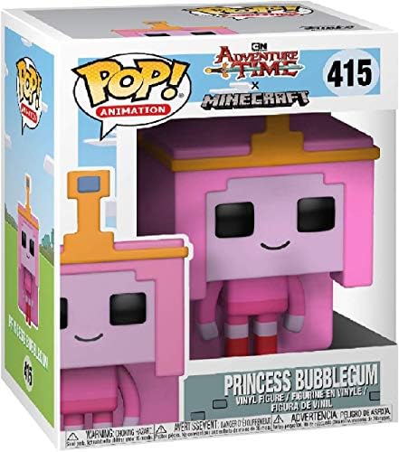 Funko Pop Television Adventure Time - Minecraft Princess Bubblegum Figure Multicolor