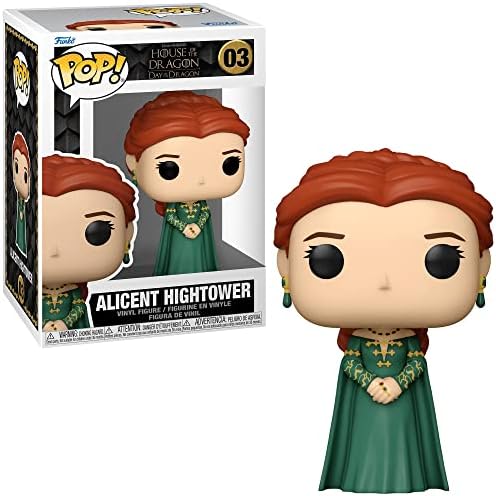 Funko POP TV House of The Dragon- Alicent Hightower Daemon Targaryen and Coryls Velaryon