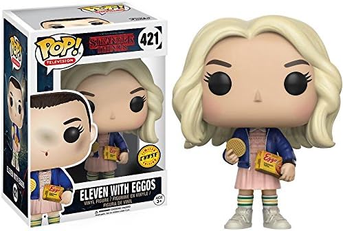 Funko Eleven with Eggos Chase Edition Stranger Things x Pop TV Vinyl Figure 1 Pet Plastic