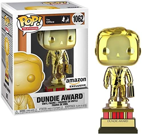 Funko Pop TV The Office - Customizable Chrome Dundie Award Amazon Vinyl Figure 52077