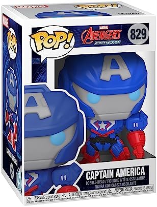 Funko POP Pop Marvel Marvel Mech - Captain America Multicolor 3.75 inches