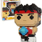 Funko Ryu - Street Fighter 8-Bit Pop Vinyl Figure 15 GameStop