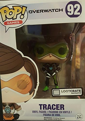 Funko Pop Overwatch Tracer Figure 92 Loot Crate Gaming June 2016 by Pop