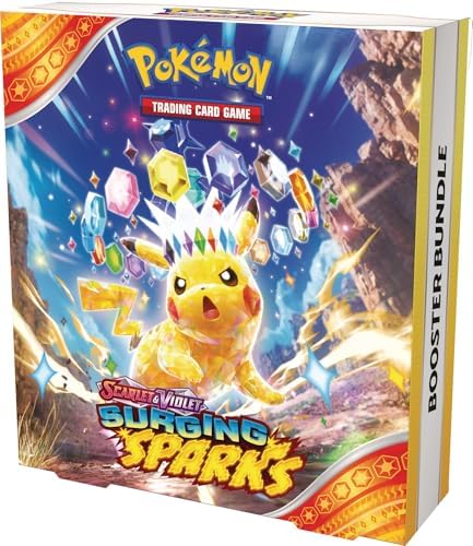 Pokemon TCG Scarlet Violet - Surging Sparks Booster Bundle