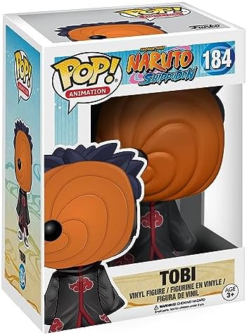 Funko POP Anime Naruto Shippuden Tobi Toy Figure Multicolor One Size