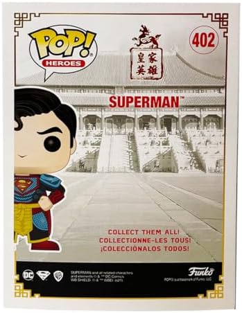 Funko Pop DC Imperial Heroes Monochrome Superman Vinyl Figurine 64356