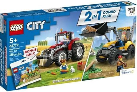 LEGO City Big Wheel Gift Set (66772)