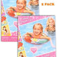 Disney Princess Inflatable Swimming pool 17.5 Swim Ring Toddler Girl 2 pack