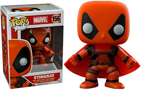 Funko BOBUGT938 Marvel Figure - Pop Vinyl 156 - Deadpool Stingray Rainbow Squad
