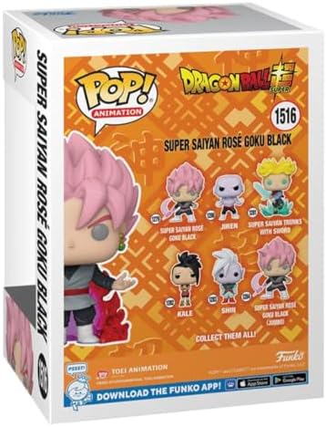 Funko Pop Super Sayan Rose Goku Black with Protection 1516 76944