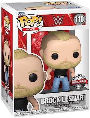 Funko Pop WWE Brock Lesnar - Amazon - Collectable Vinyl Figure