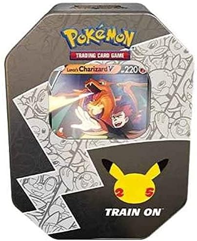 Pokemon Celebrations Tin Charizard 25th Anniv