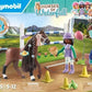 Playmobil Horses of Waterfall Jumping Arena with Zoe and Blaze