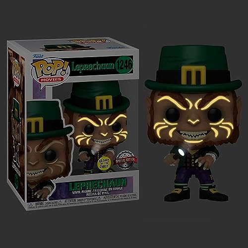 Funko Pop Glow in the Dark Leprechaun with Flashlight 1246 GITD Figurine