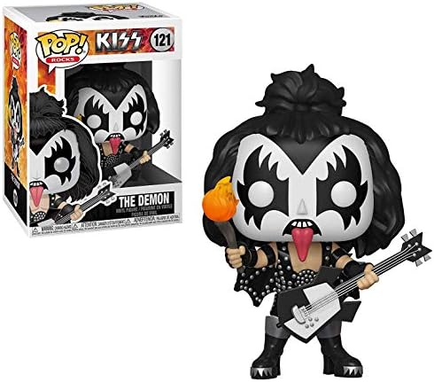 Funko POP Rocks KISS - The Demon Gene Simmons Funko Vinyl Figure Bundled with Compatible