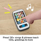 Fisher-Price Laugh Learn Baby Toddler Toy 2-in-1 Slide to Learn Smartphone with Lights