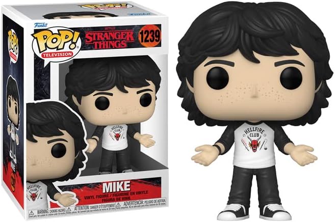 Funko POP Stranger Things - Mike Wheeler Season 4 Funko Vinyl Figure Bundled with