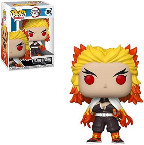 Funko Demon Slayer Pop Bundle - Kamado Tanjiro Kyojuro Rengoku Rui Mitsuri Kanroji Kanao