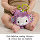 Fisher-Price Baby Stroller Toy Sing Go Purple Monkey Musical Sensory Plush