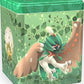 Pokemon TCG Grass Stacking Tin 3 Booster Packs Coin