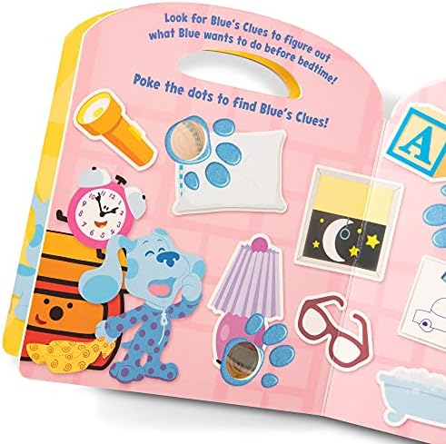 Melissa & Doug Melissa Doug Blue's Clues You Children's Book - Poke-A-Dot Shapes with