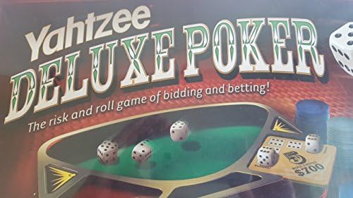 Hasbro Yahtzee Deluxe Poker Game