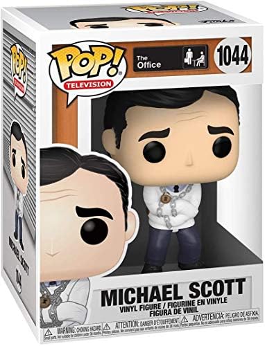 Funko The Office - Straitjacket Michael Scott Pop Vinyl Figure Bundled with Compatible