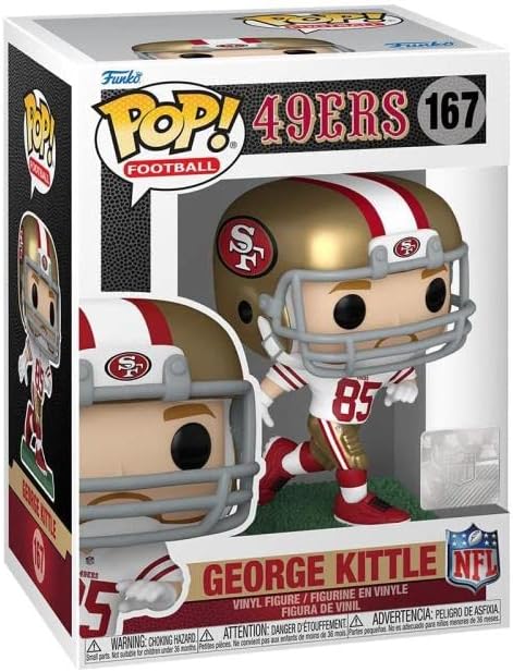 Funko POP Football 49ers - George Kittle Funko Vinyl Figure Bundled with Compatible Box
