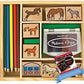 Melissa & Doug Melissa Doug Horse Stable Wooden Stamp Set undle with 1 Theme Compatible