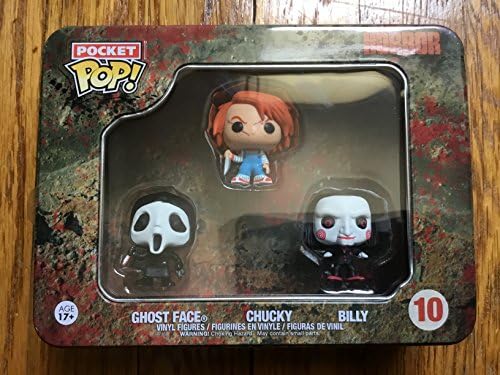 Funko Pocket POP Horror - Ghostface Chucky Billy Toy FigureMulticolor
