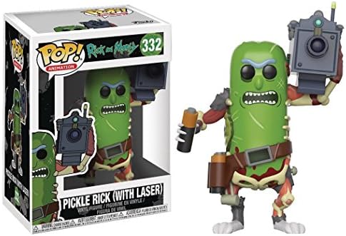 Funko Pop Animation Rick and Morty - Pickle Rick with Laser Cannon 332 Vinyl Figure
