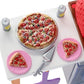 Barbie Outdoor Furniture Set with Brick Pizza Oven Plus Food and Serving Pieces