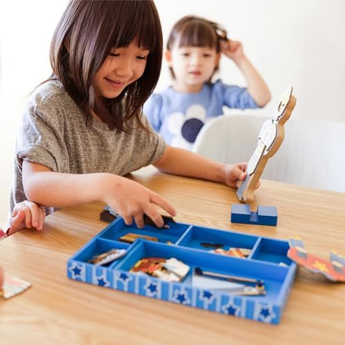 Melissa & Doug Melissa Doug Joey Magnetic Wooden Dress-Up 25 pcs for Toddlers and Ages