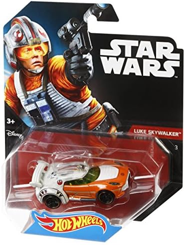 Mattel Hot Wheels Star Wars X-Wing Skywalker Character Car