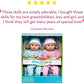 Melissa & Doug Melissa Doug Mine to Love Twins Luke Lucy 15 Light Skin-Tone Boy and Girl Baby Doll