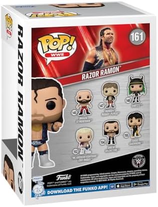 Funko POP WWE WWE 94 SS - Razor Ramon - Collectable Vinyl Figure