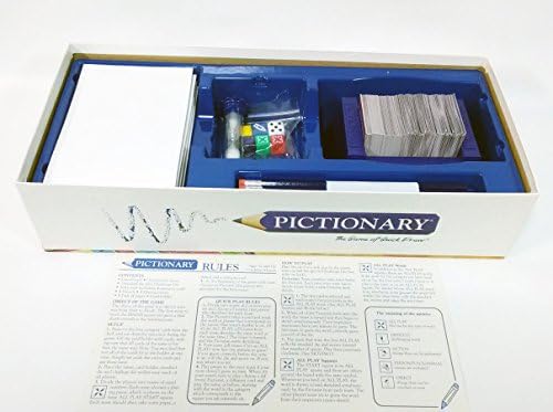 Hasbro Pictionary 15th Anniversary Edition with Special Challenge Die 2000