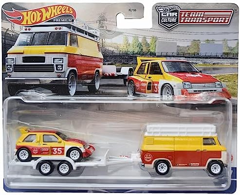 Hot Wheels Team Transport MG Metro 6R4 Rally Hauler Car Culture 47