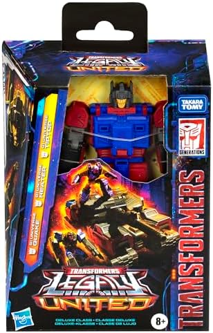 Transformers Legacy United Deluxe Class G1 Universe Quake 5.5-inch Converting Action