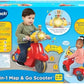 VTech 2-in-1 Map and Go Scooter for Toddlers Pink