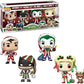 Funko Pop DC Comics Christmas 4 Pack Vinyl Figures - Superman in Holiday Sweater Batman